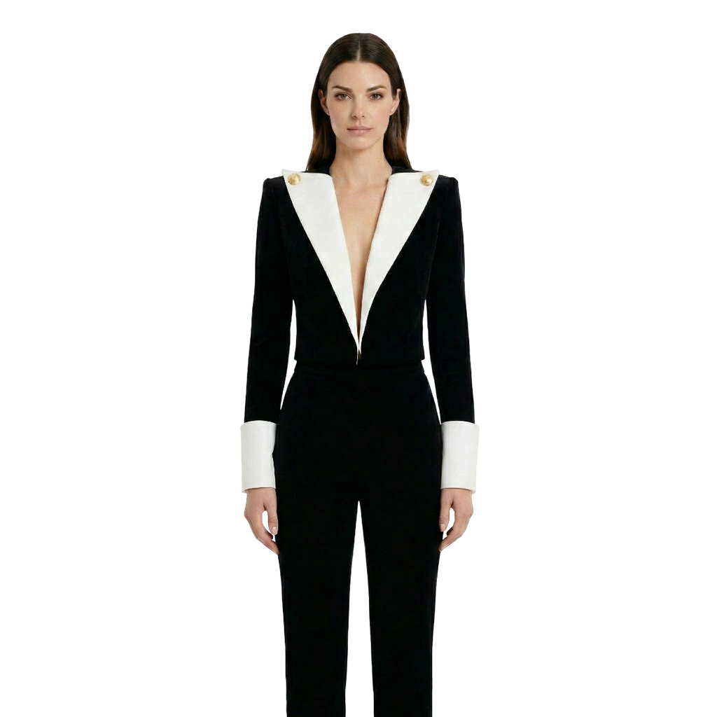 Iki - Sculpted Tuxedo Blazer