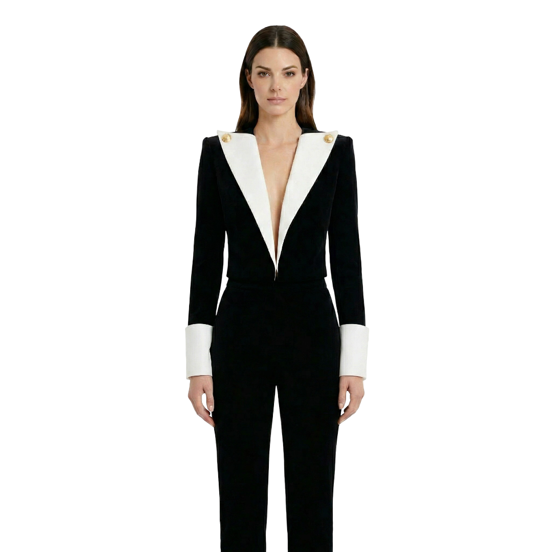 Iki - Sculpted Tuxedo Blazer