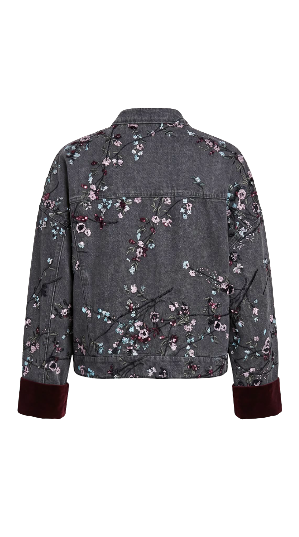 Denim Sakura tree inspired design